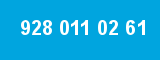 928 011 02 61 928 011 02 61